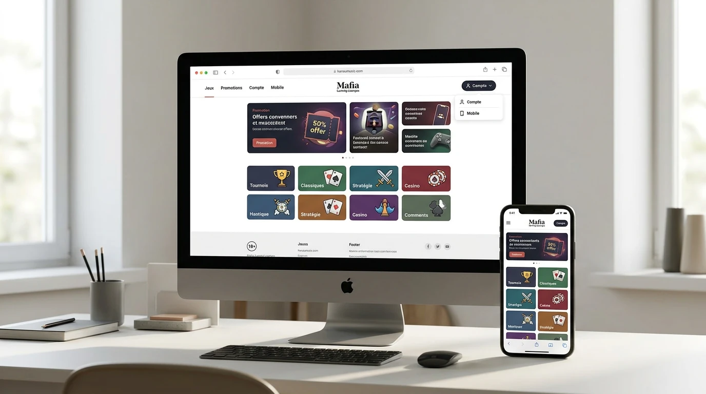 Mafia Casino en ligne : présentation de la plateforme