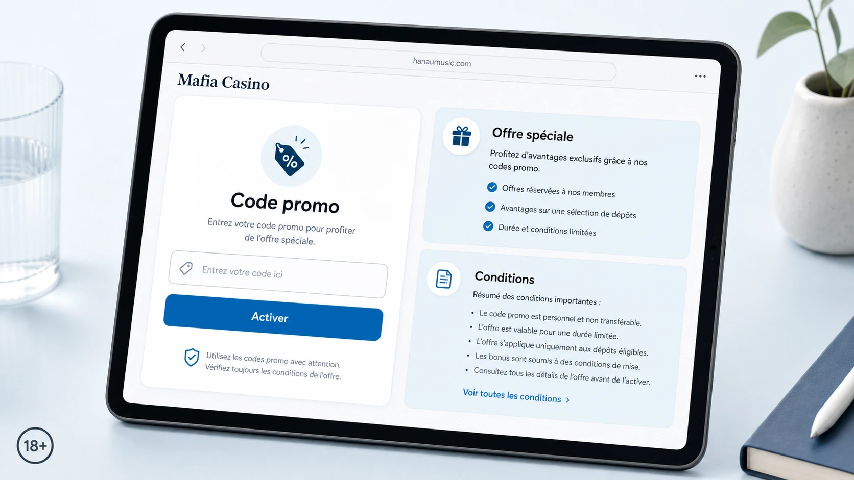 Code promo Mafia Casino : guide complet des offres promotionnelles